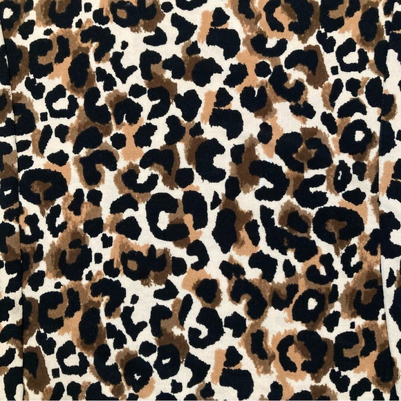 Miss Tina Spaghetti Strap Camisole Top Size Medium 8-10 Leopard Print - Picture 4 of 5